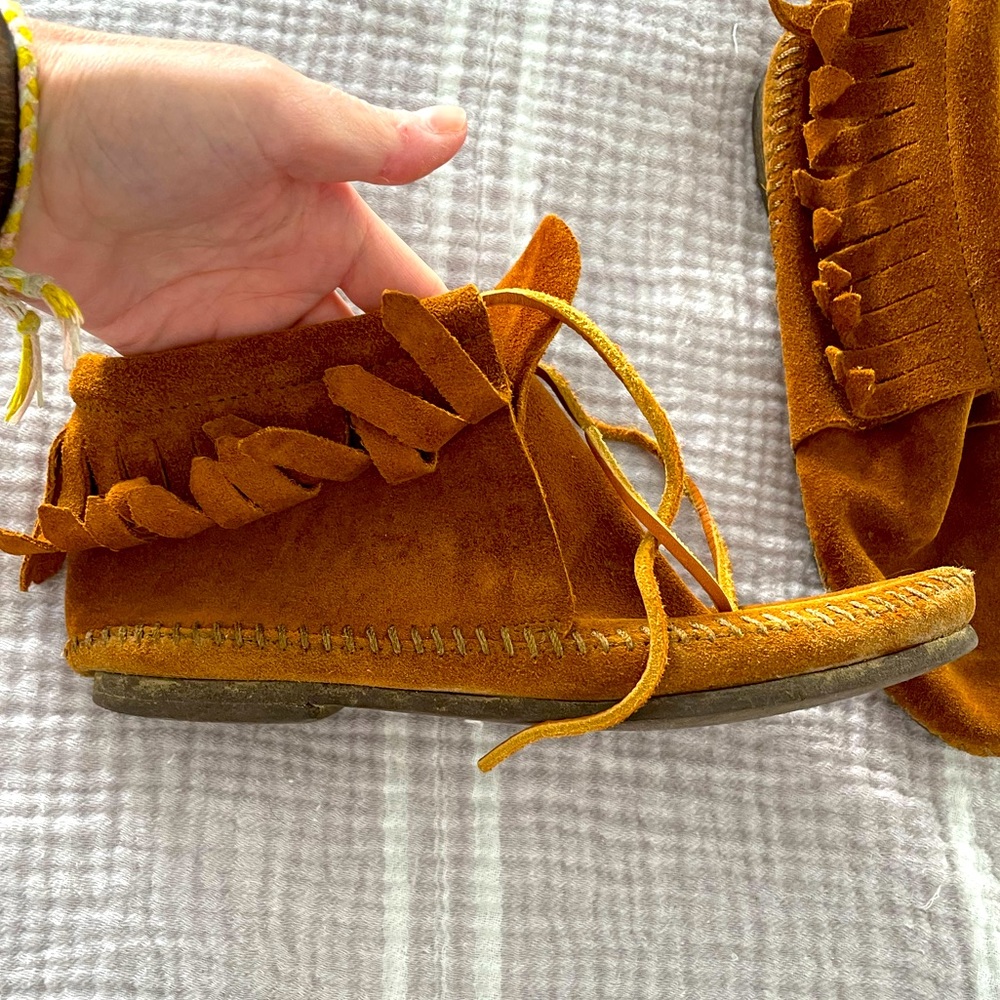 Minnetonka Suede Booties